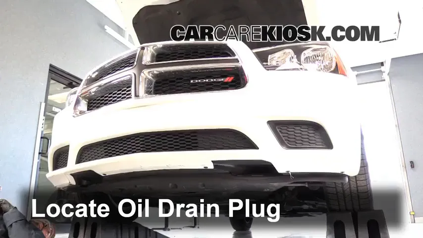 2013 Dodge Charger SE 3.6L V6 FlexFuel Oil Change Oil and Oil Filter
